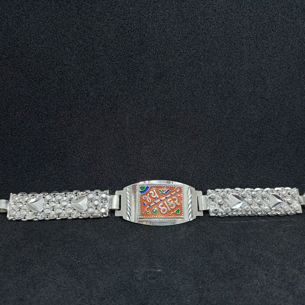 Silver Bracelet Of Jay Thakur