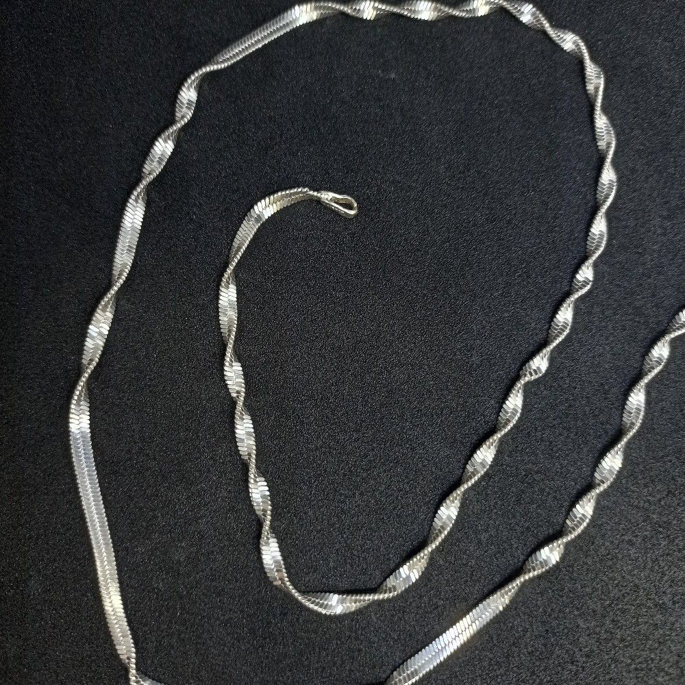 Silver Double Disco Chain