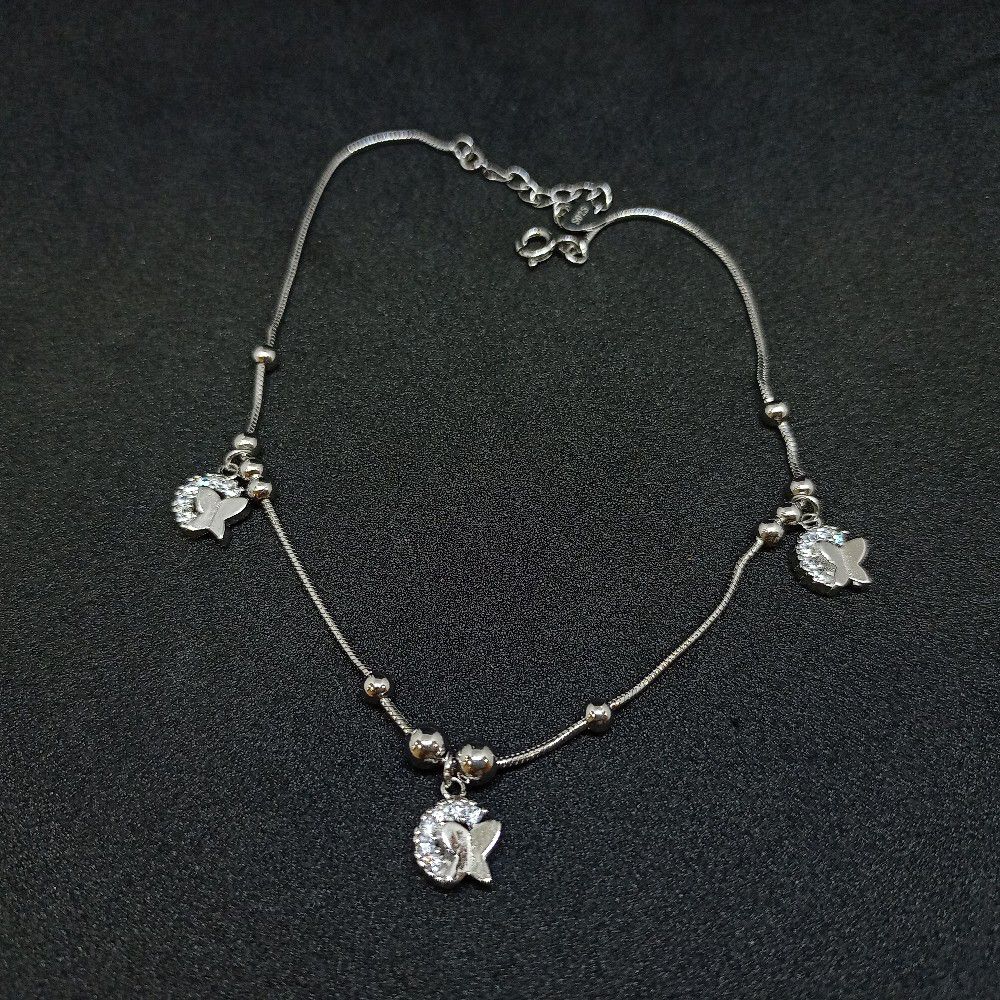 92.5 Anklets moon Butterfly