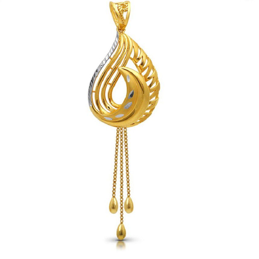 Gold Pendant Set