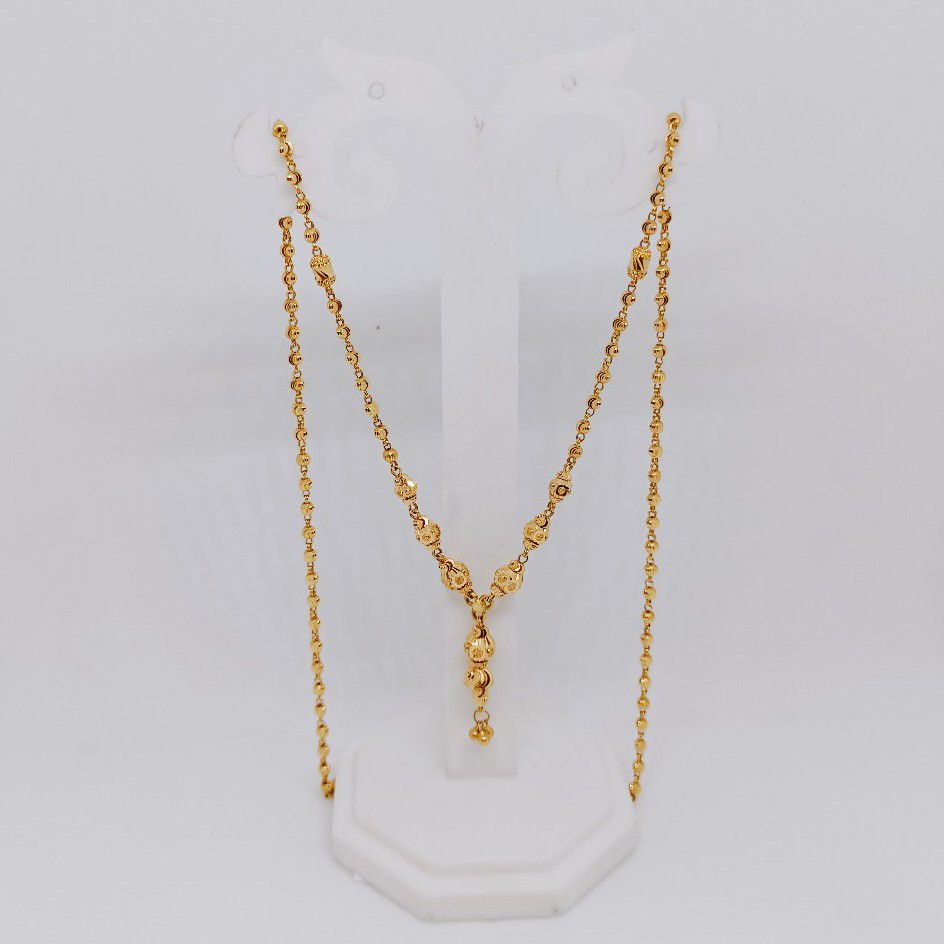 Vertical dokiya gold 91.6 hallmark
