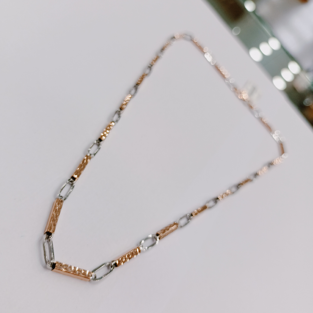 18k rose gold chain