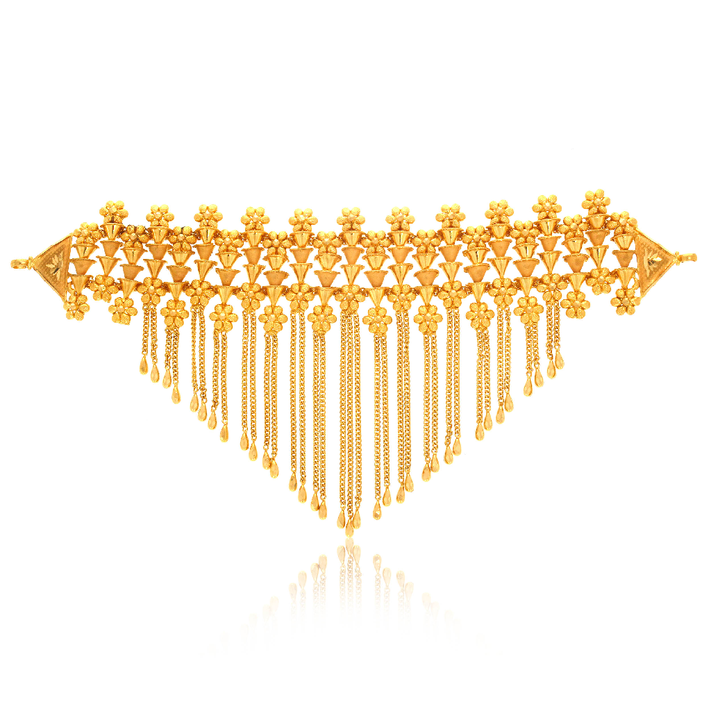 Chokar set rajesthani design Gold