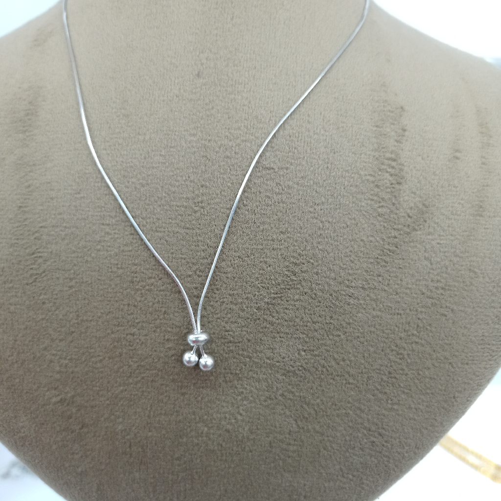 Silver pendant chain for daily wear