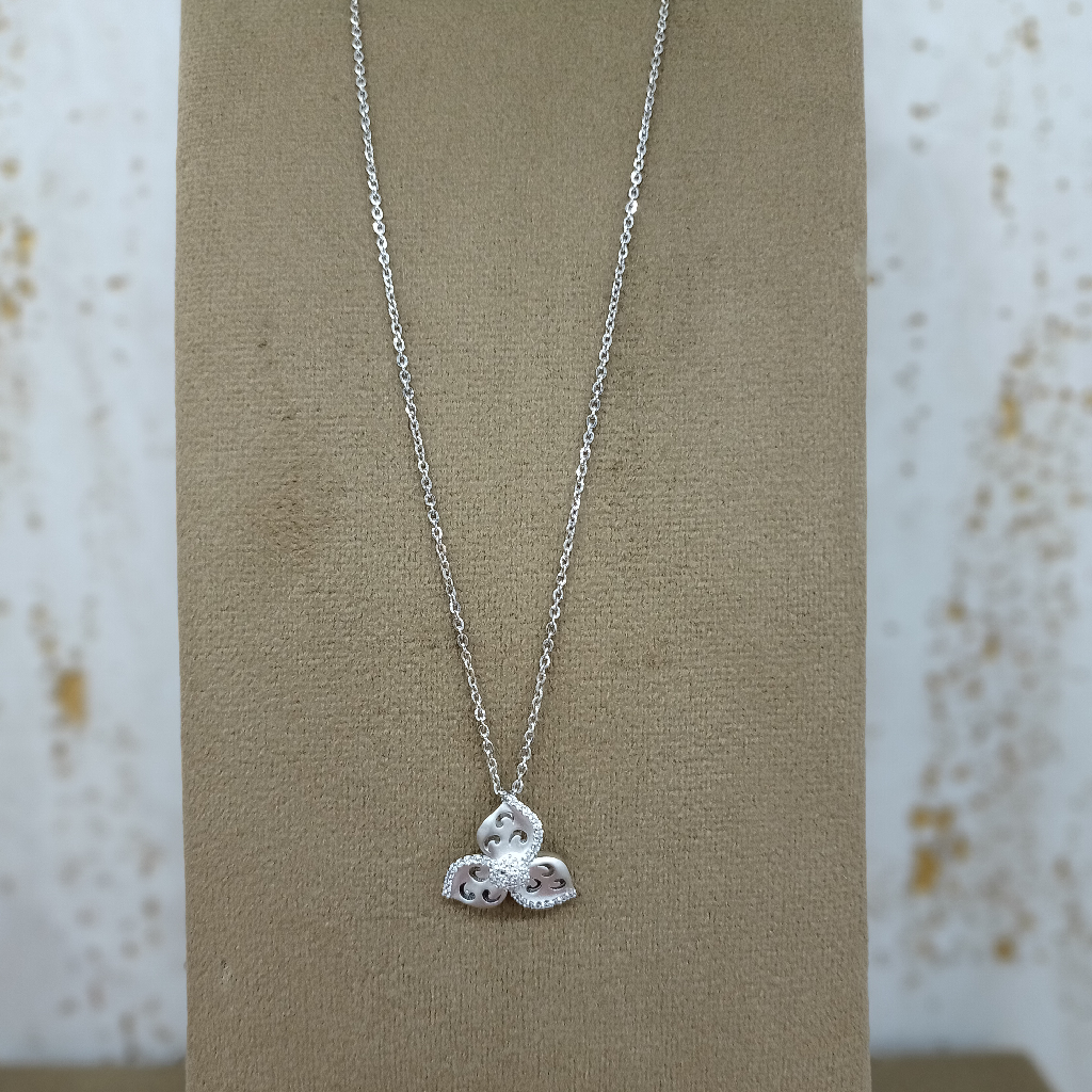 Silver designer pendant chain