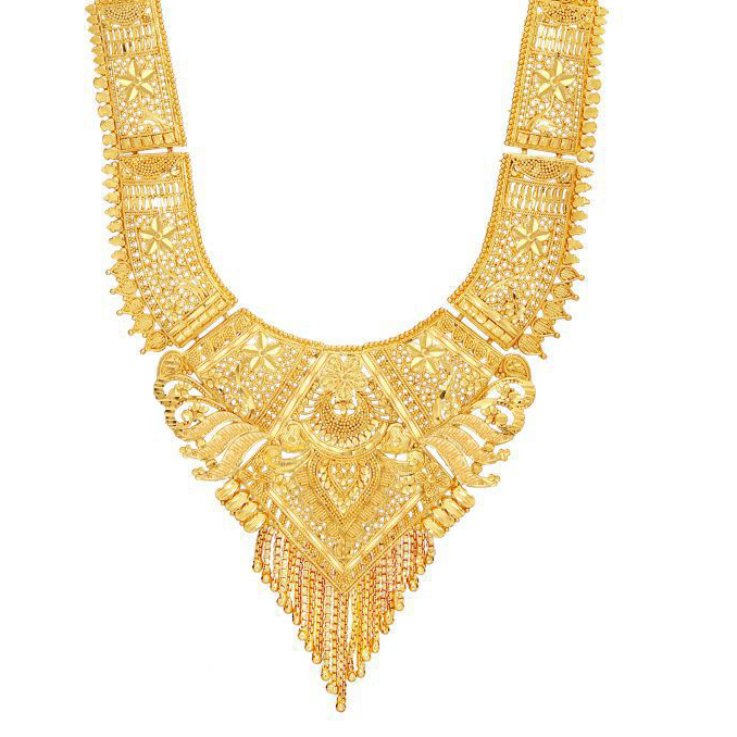 Gold long desi set
