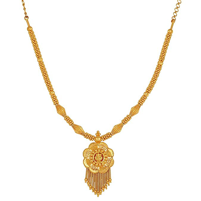 Gold mini long set for women