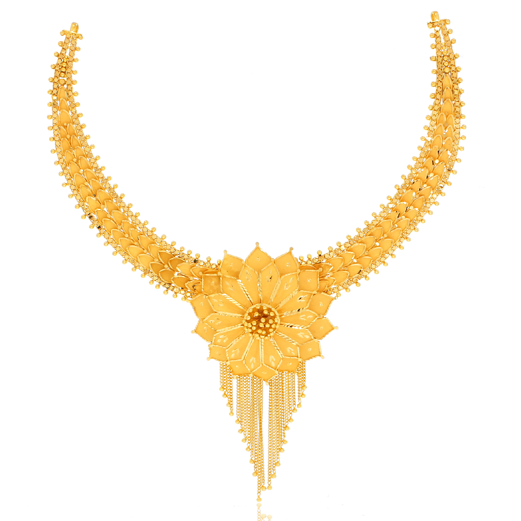Gold set simple design 91.6 22 c hallmark