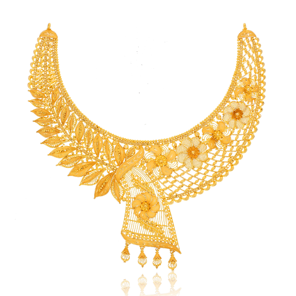 Gold 22k hallmark necklace