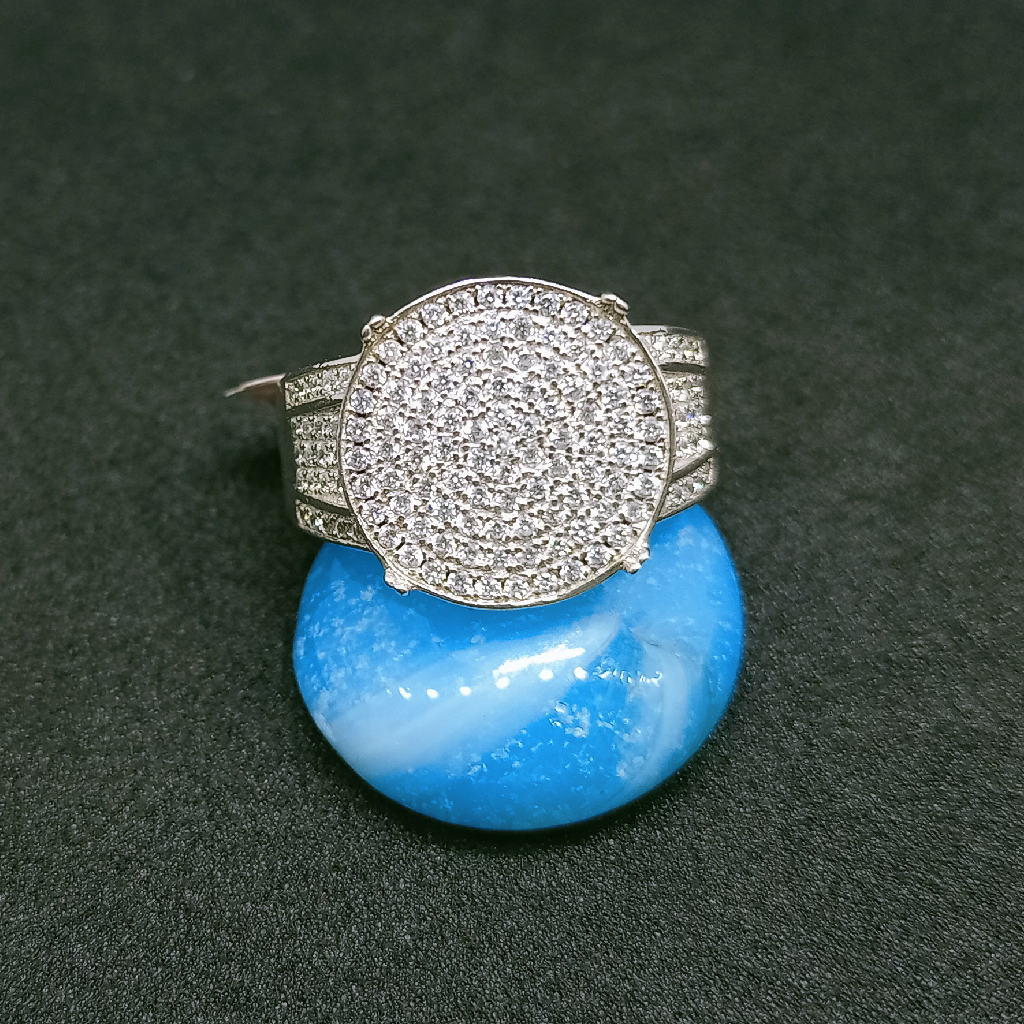 925 Silver Diamonds Ring