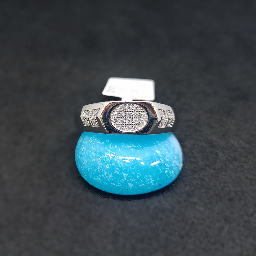 925 Silver Fancy Gents Ring