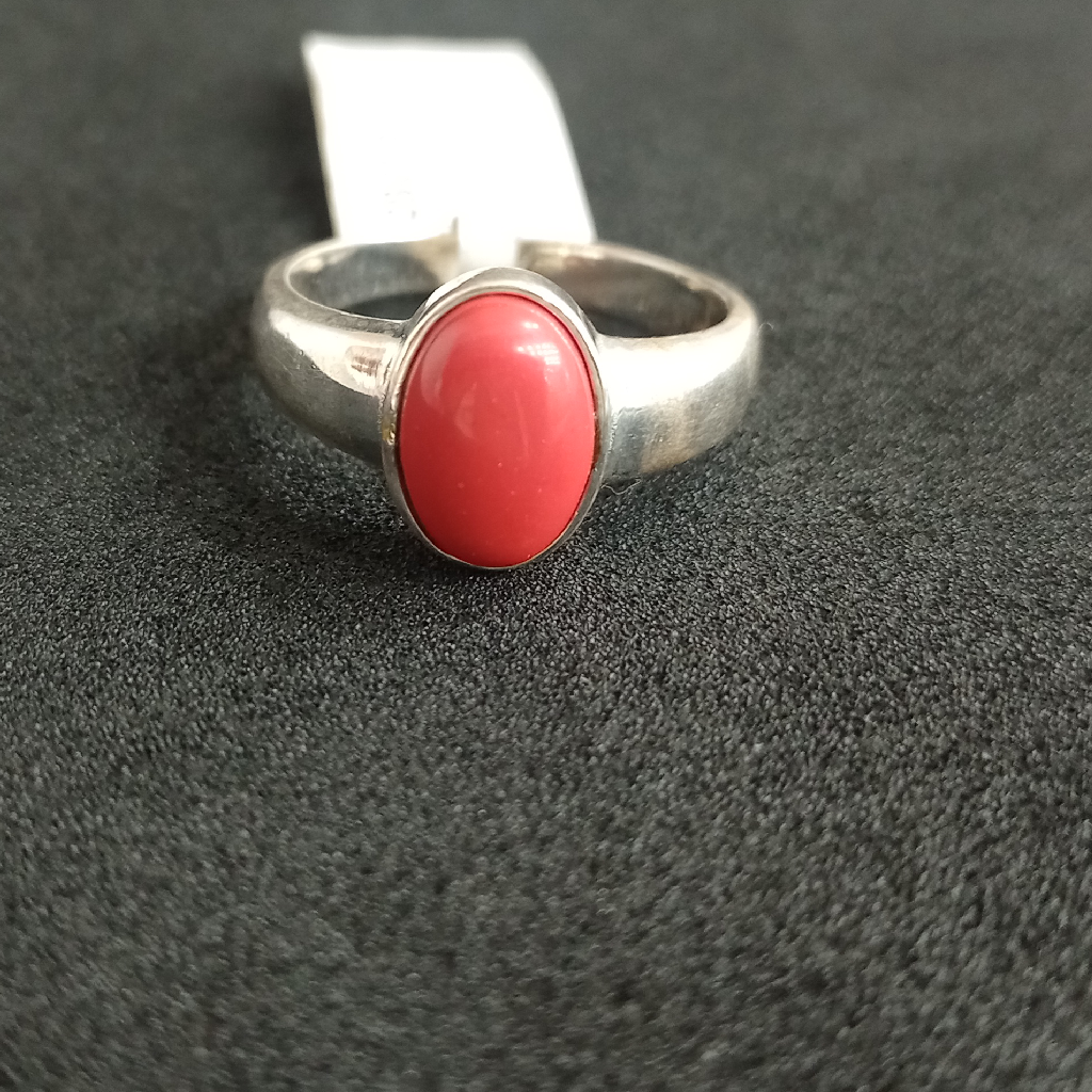 red stone ring