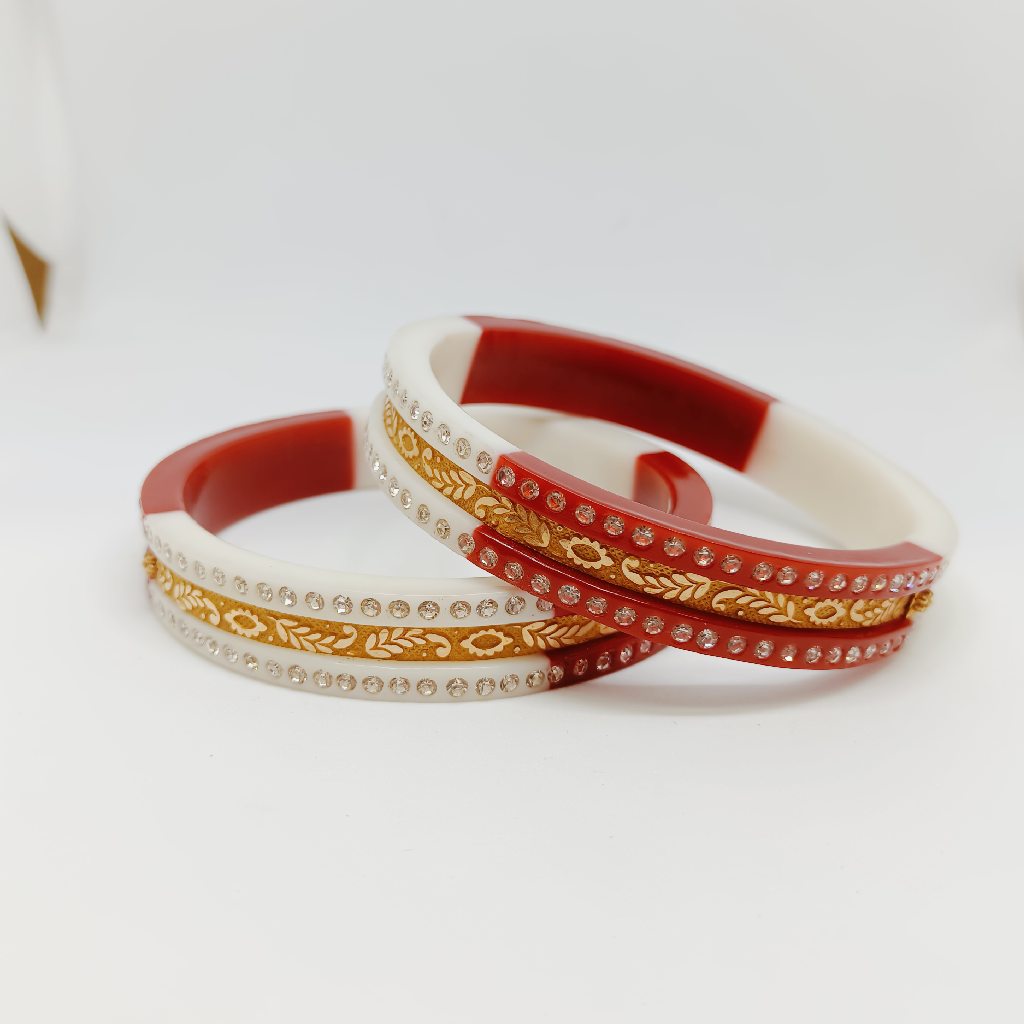 Gold plastic diamond chudi