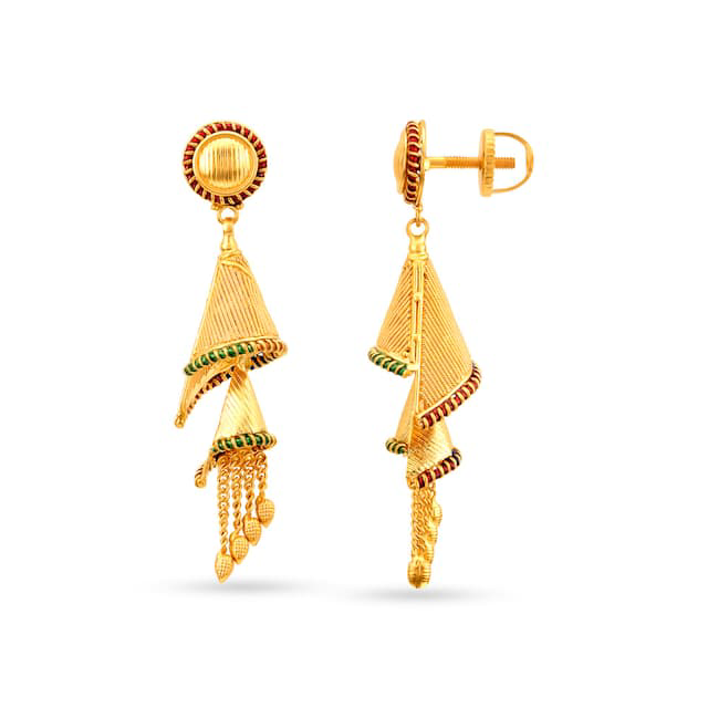 Gold fancy latkan butti