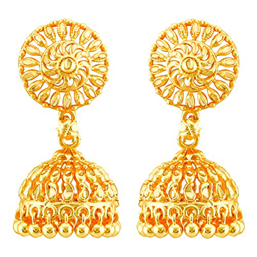 Gold Attractive Zummer Earrings