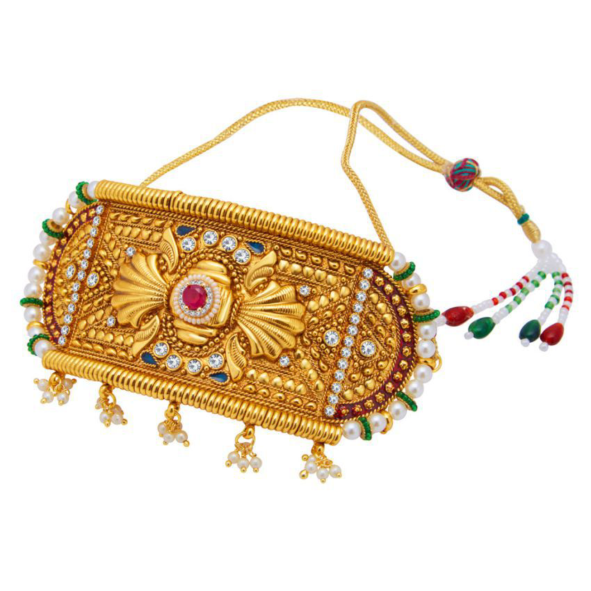 GOLD RAJASTHANI DESIGN BAJUBAND