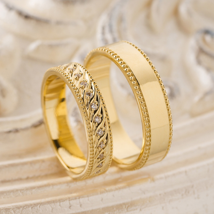 GOLD COUPLE RING
