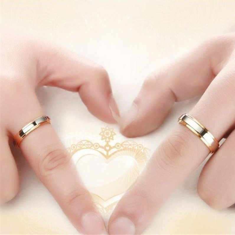 GOLD COUPLE BAND