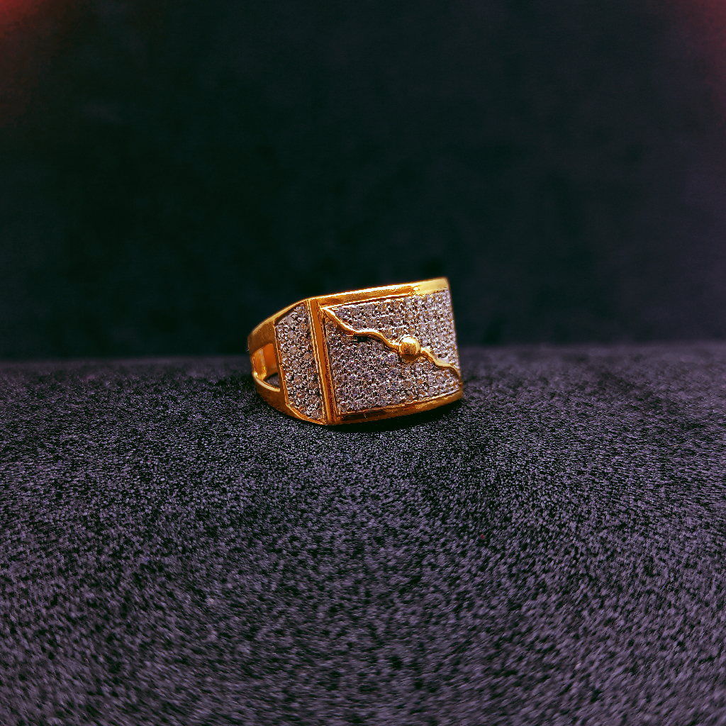 916 gold ring for men
