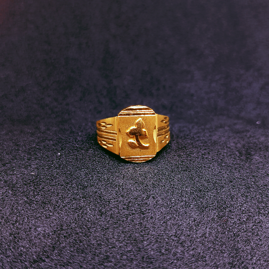Nakkar gold plain Ring