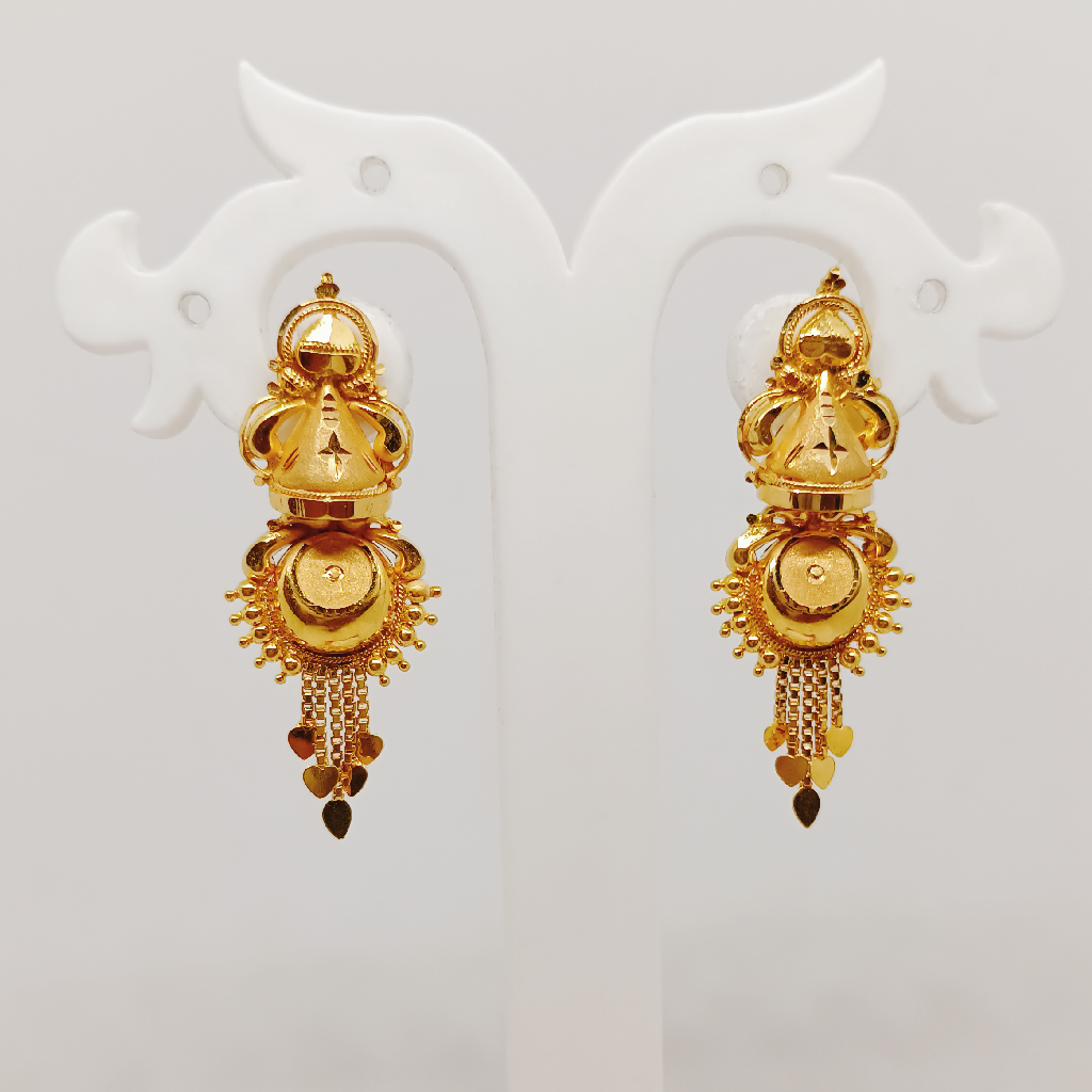 916 gold Traditional earring