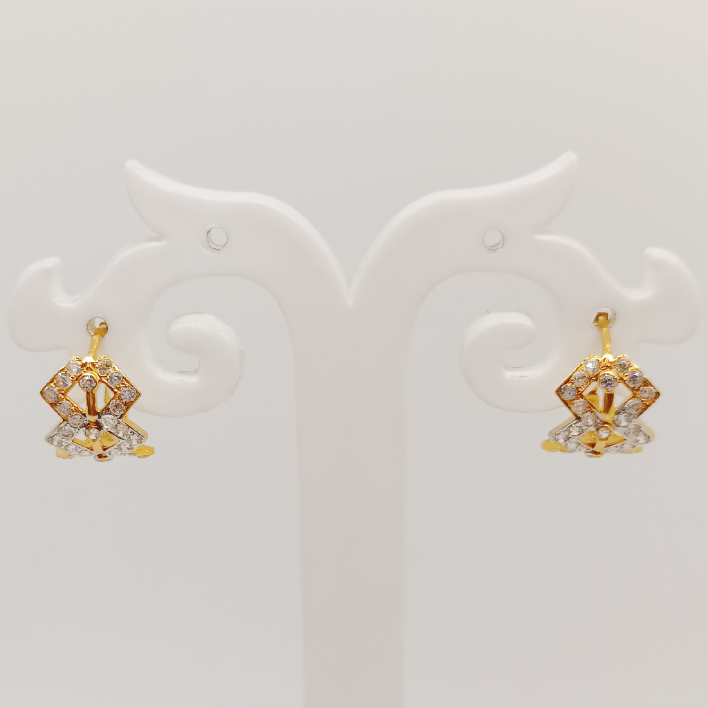 20 Carat Gold daily wear Earrings
