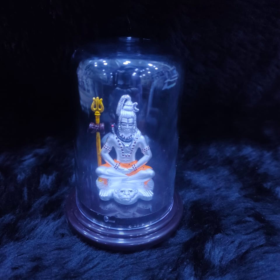 92.5 Sterling Silver Shree mahadev Idol