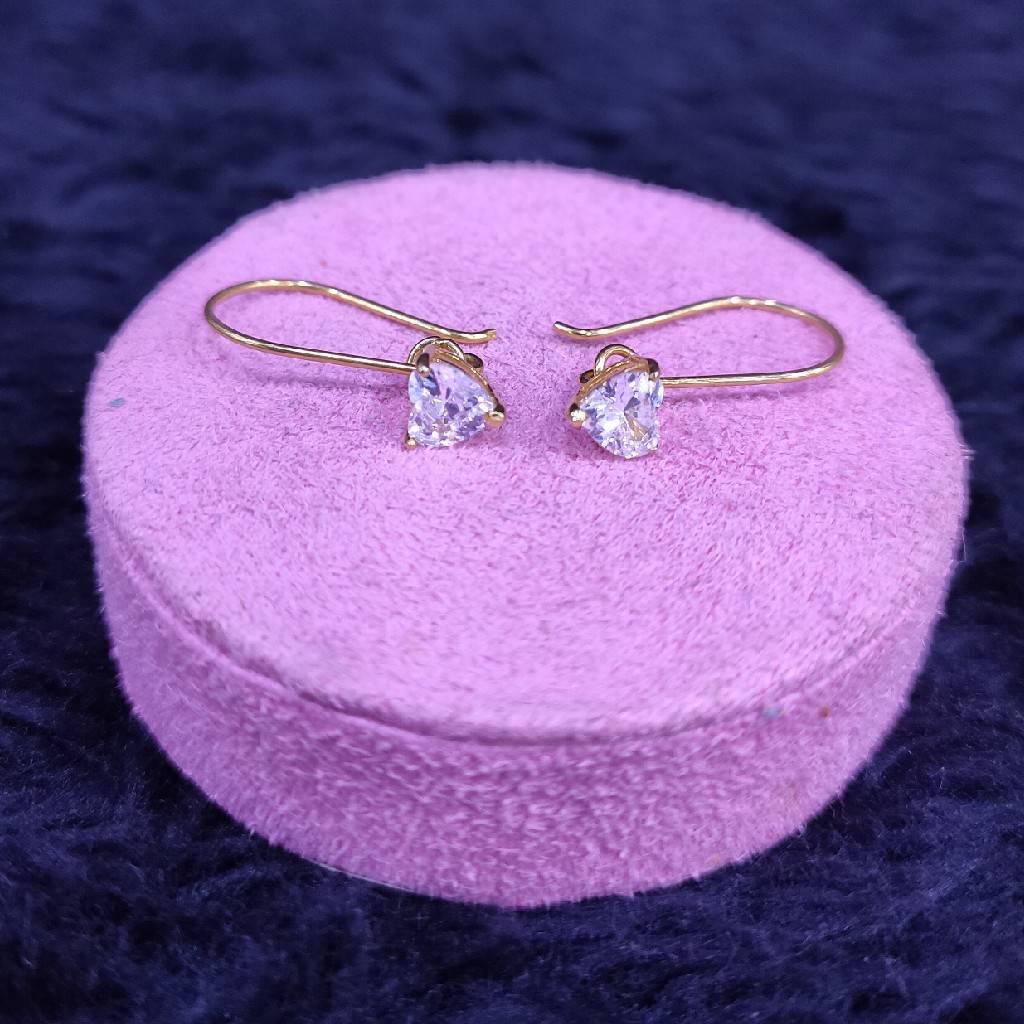 22KT/916 Yellow Gold Fancy Hanging Earrings GTB-8