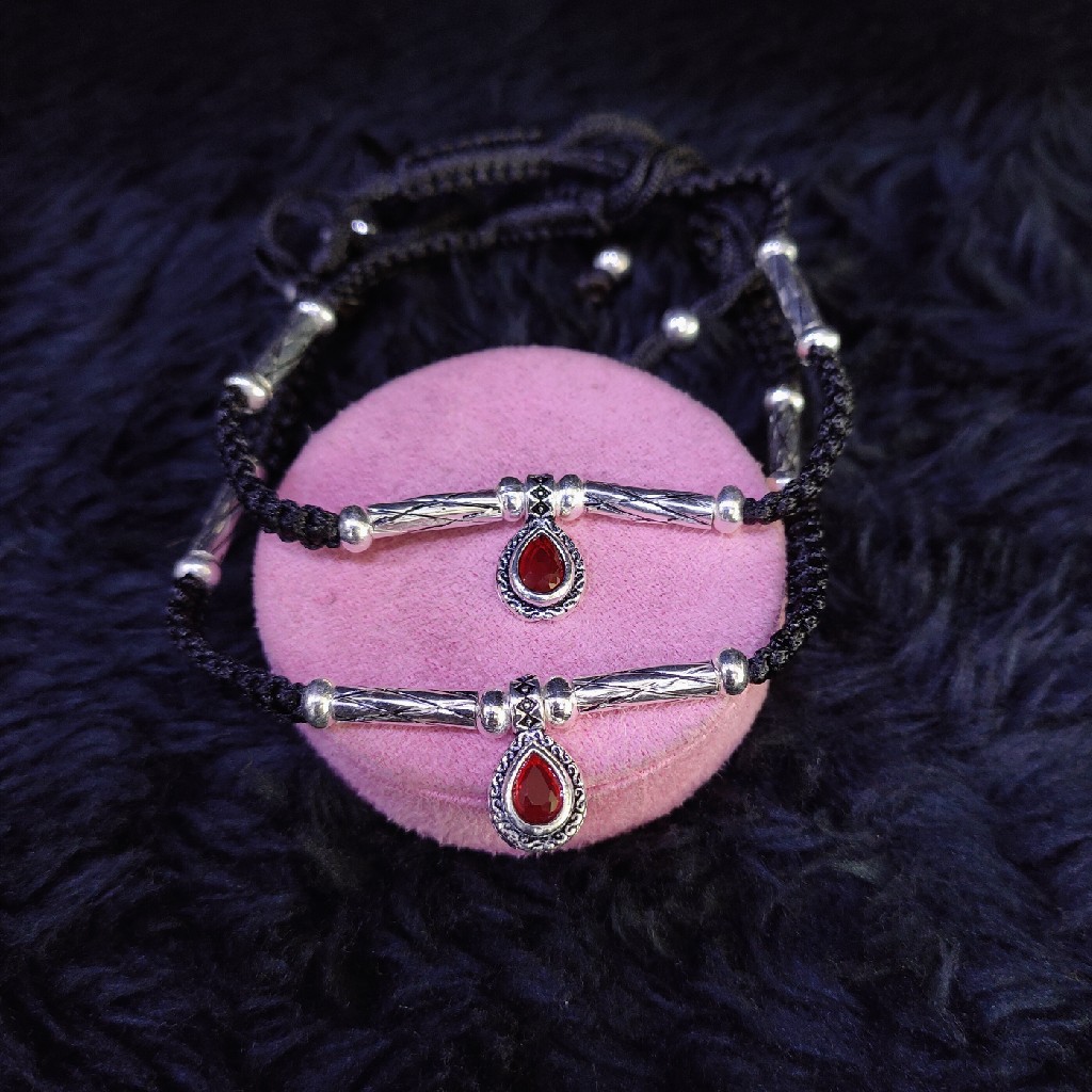 Silver Fancy Runini Anklet SPY-684