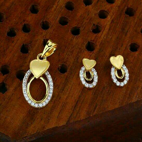 Work were Heart pendent set 916