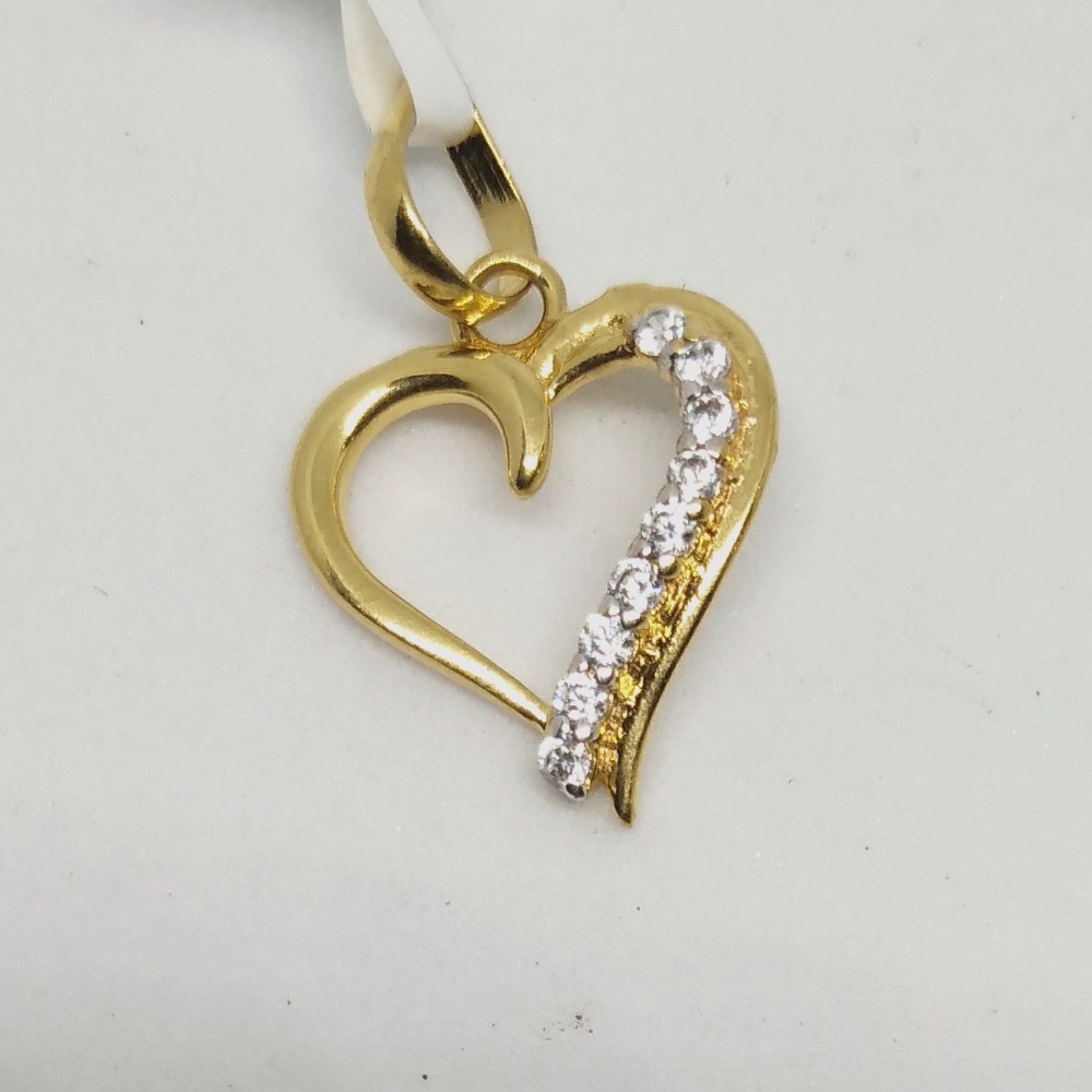916 Gold heart pendant hcp-9