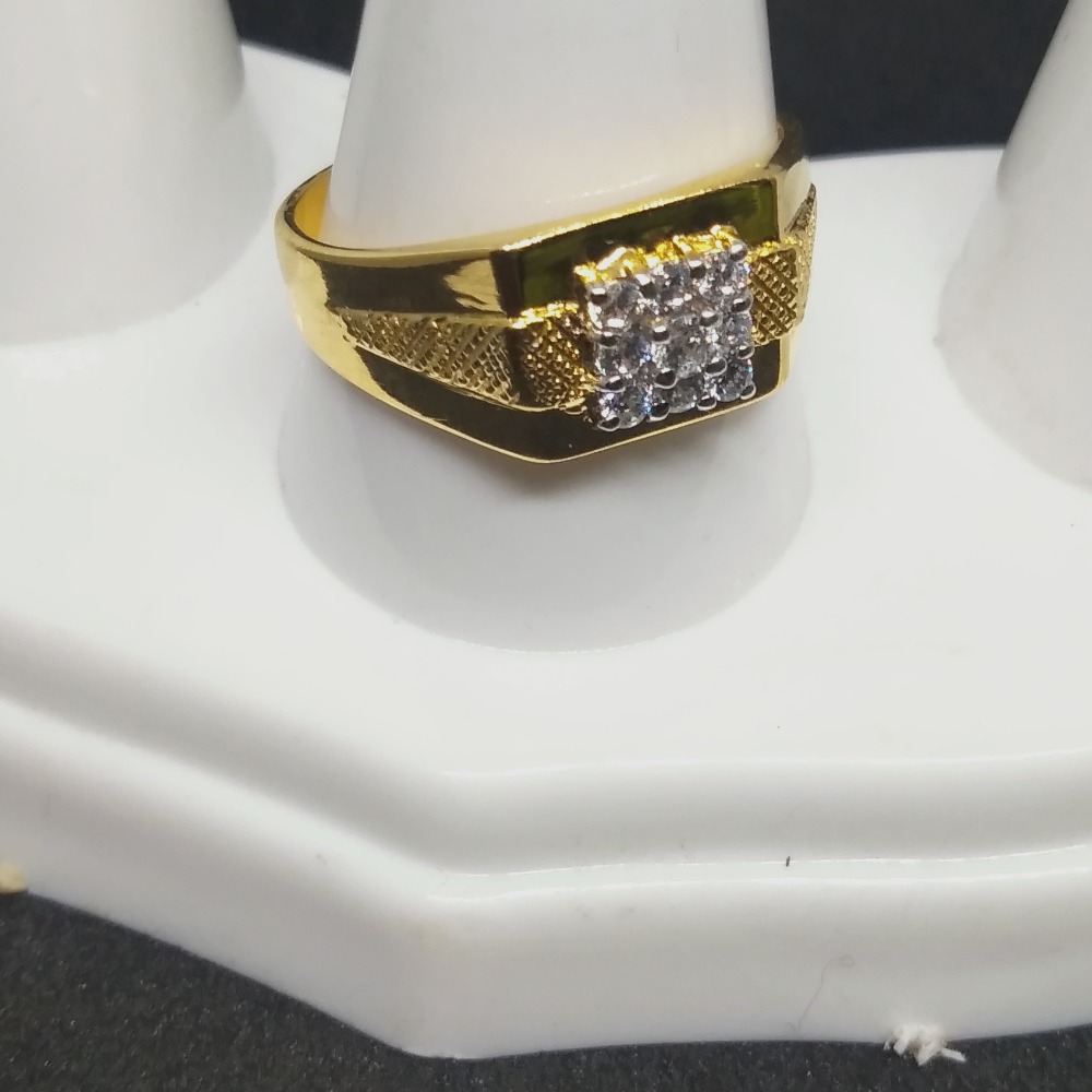 916 Gold Delicate Najrana Gents Ring