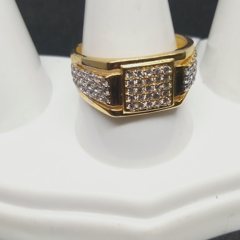 916 Gold Designer Gents Wedding Ring
