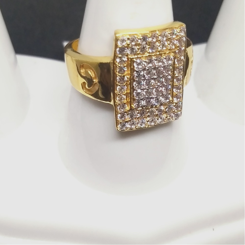 916 Gold Broad Design Najrana Gents Ring