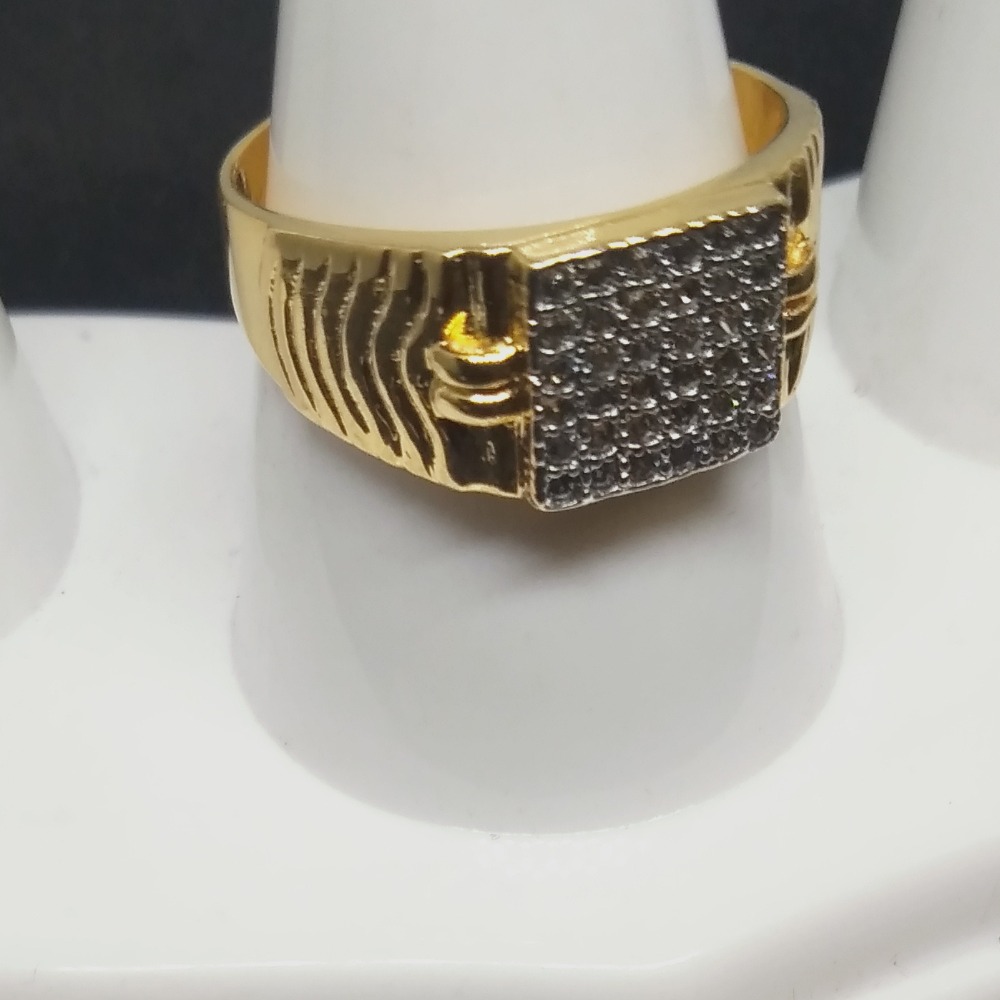 22KT Gold Designer Casual Najarana Gents Ring