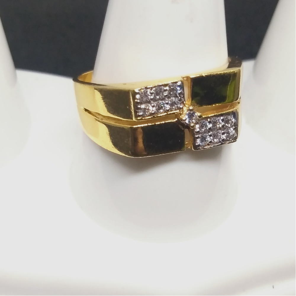 916 Gold Fancy Designer Najarana Gents Ring