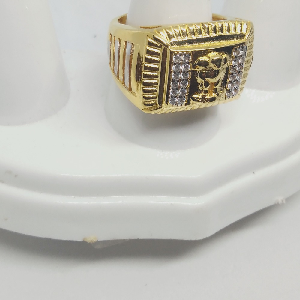 916 Gold Lion Gents Najrana Ring