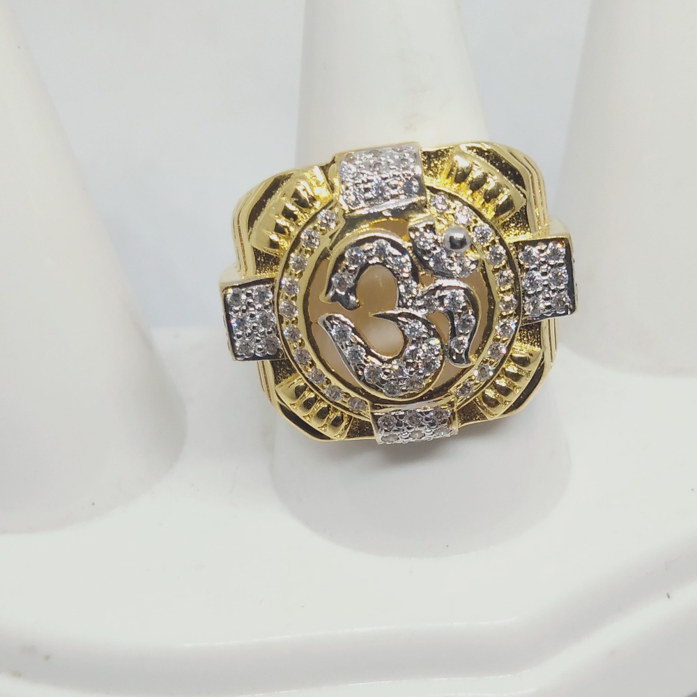 916 Gold Fancy Gents  Ring