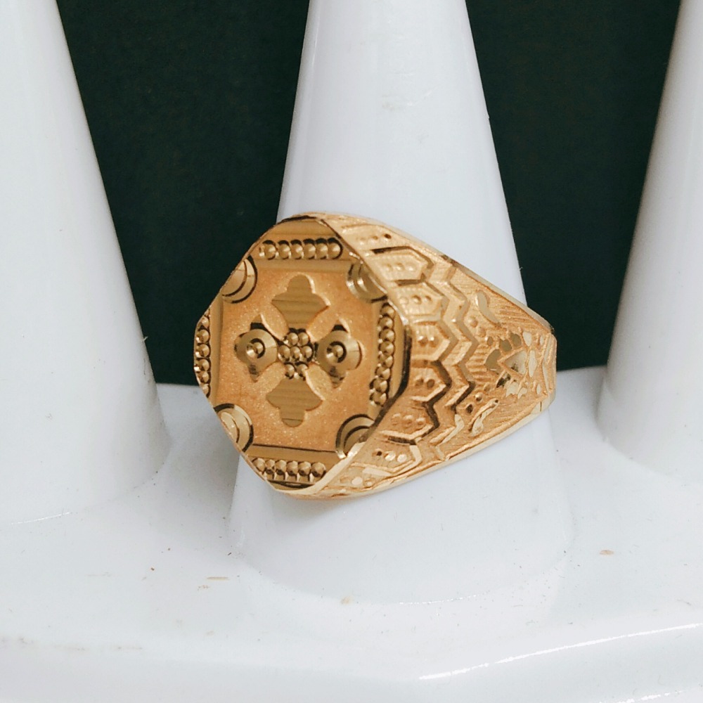 22KT Gold Daily Wear Gents Ring