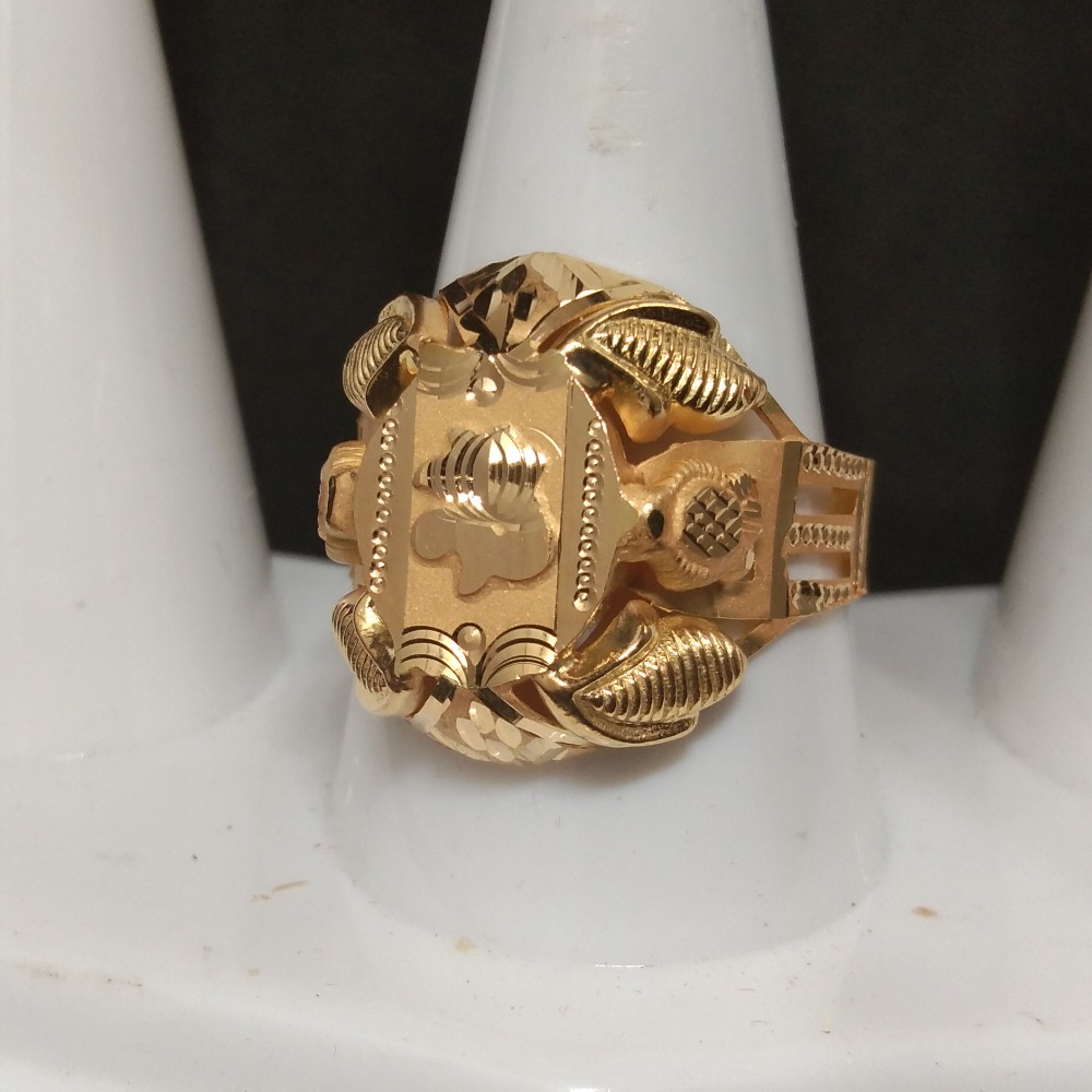 916 Gold Modern Design Najrana Ring