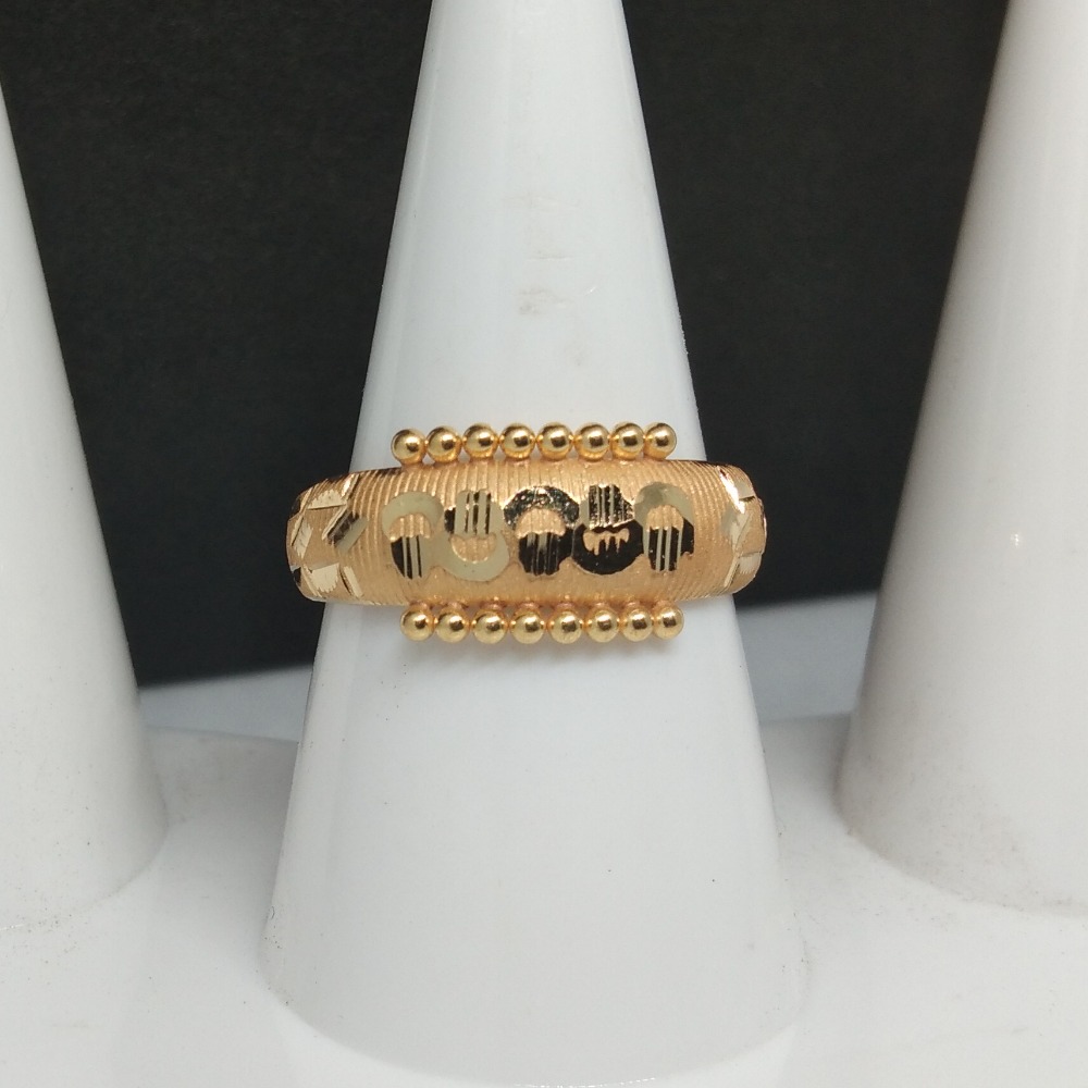 916 Gold Antique Kada Ring
