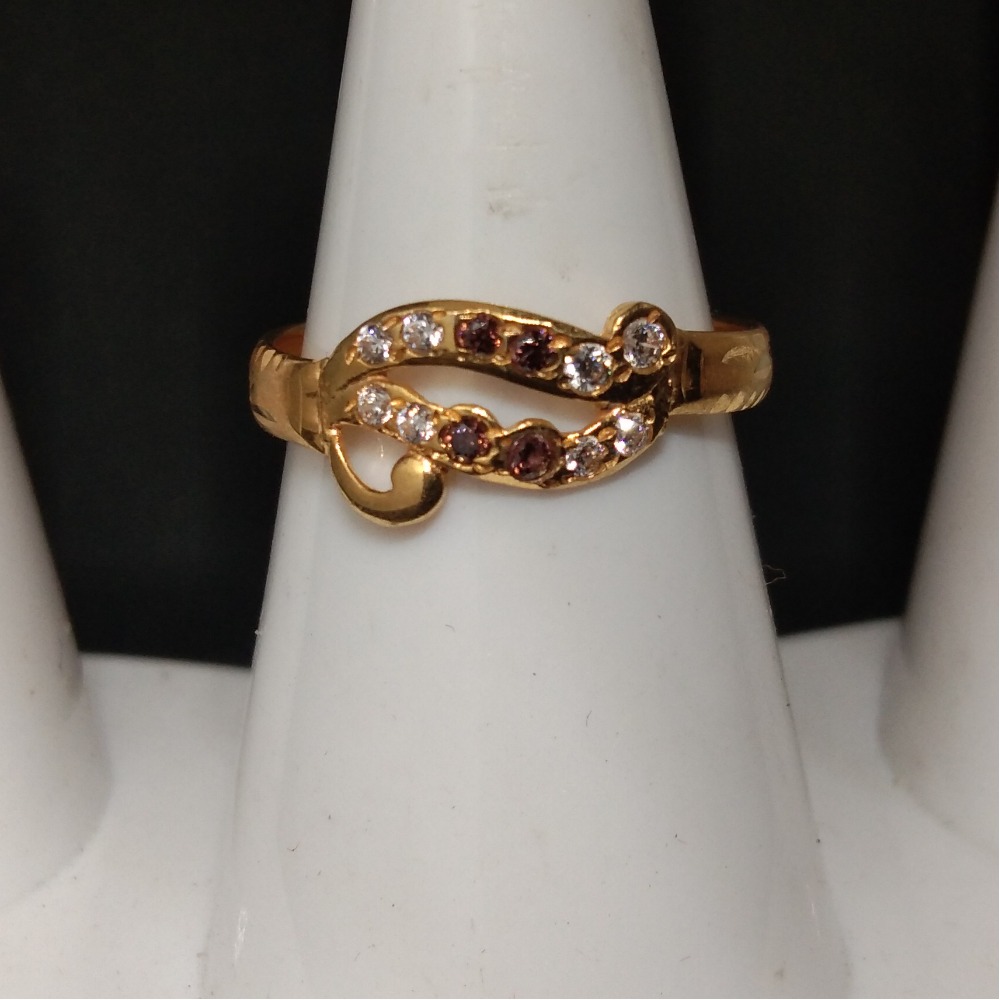 22KT Gold Attractive Ladies Ring