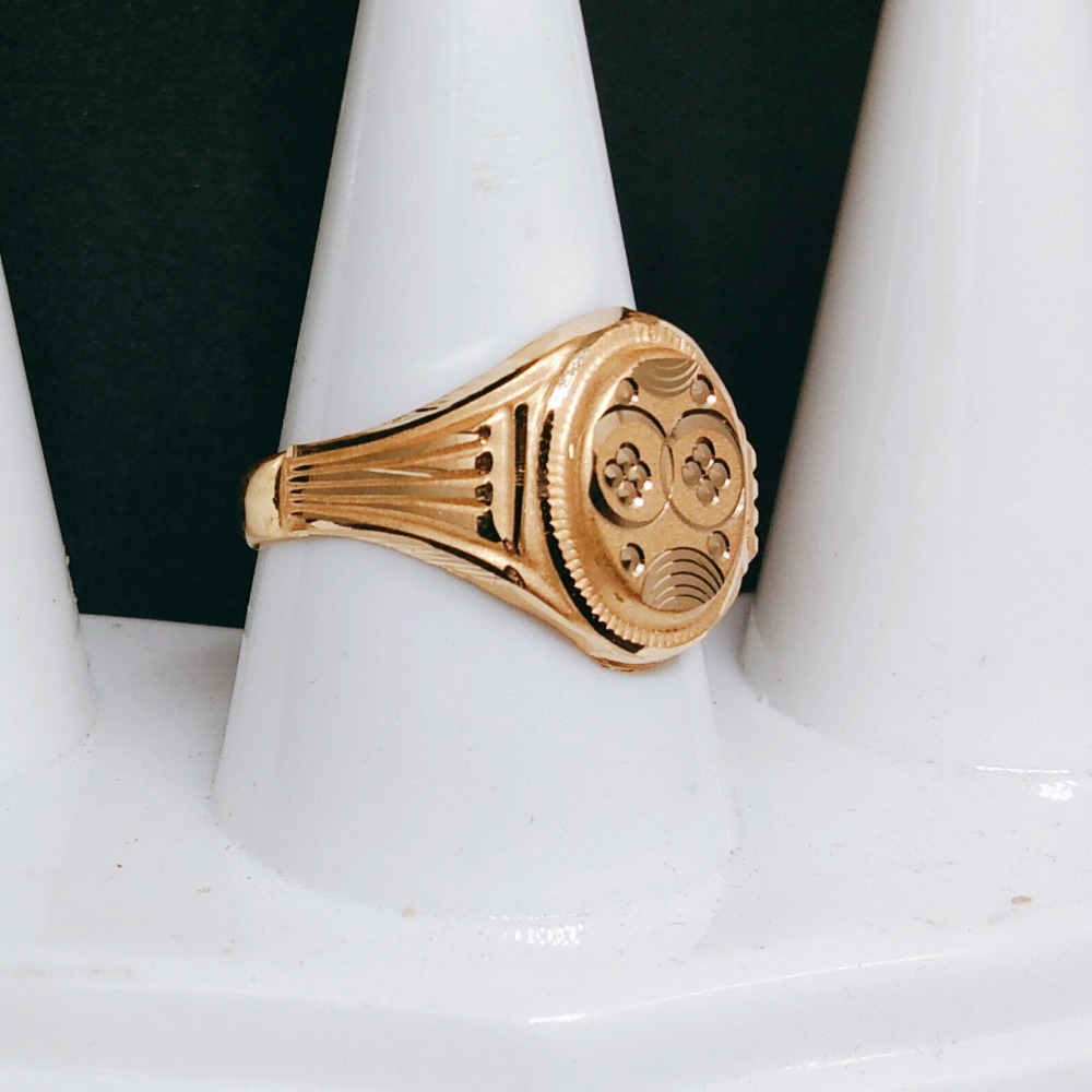 22KT Gold Daily Wear Gents Ring