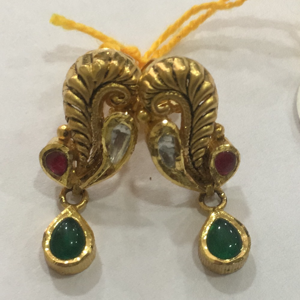 22KT Gold Antique Designer Butti