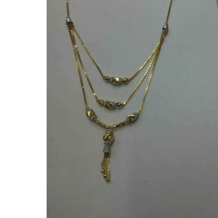 22KT Gold Ladies Indian Designer Mala