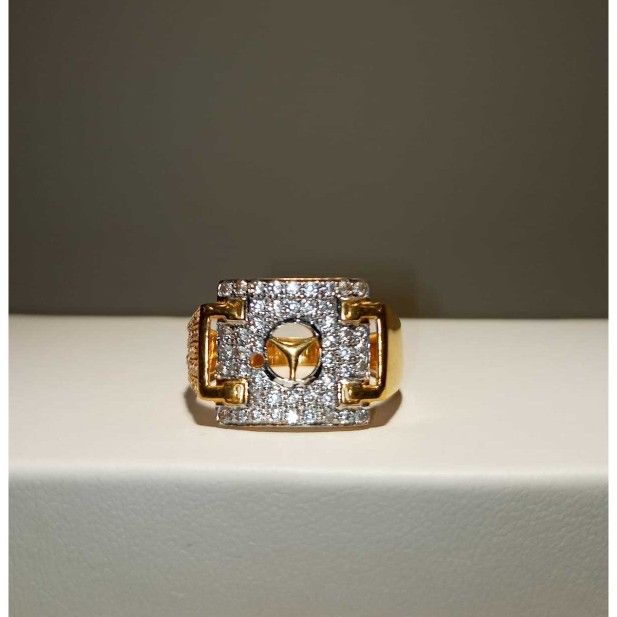 22K Gold Gents Ring