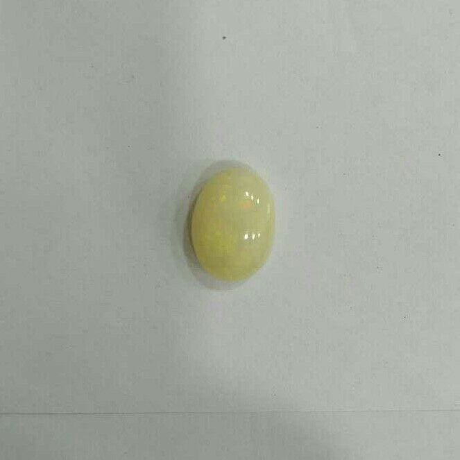 4.02ct oval cream opal