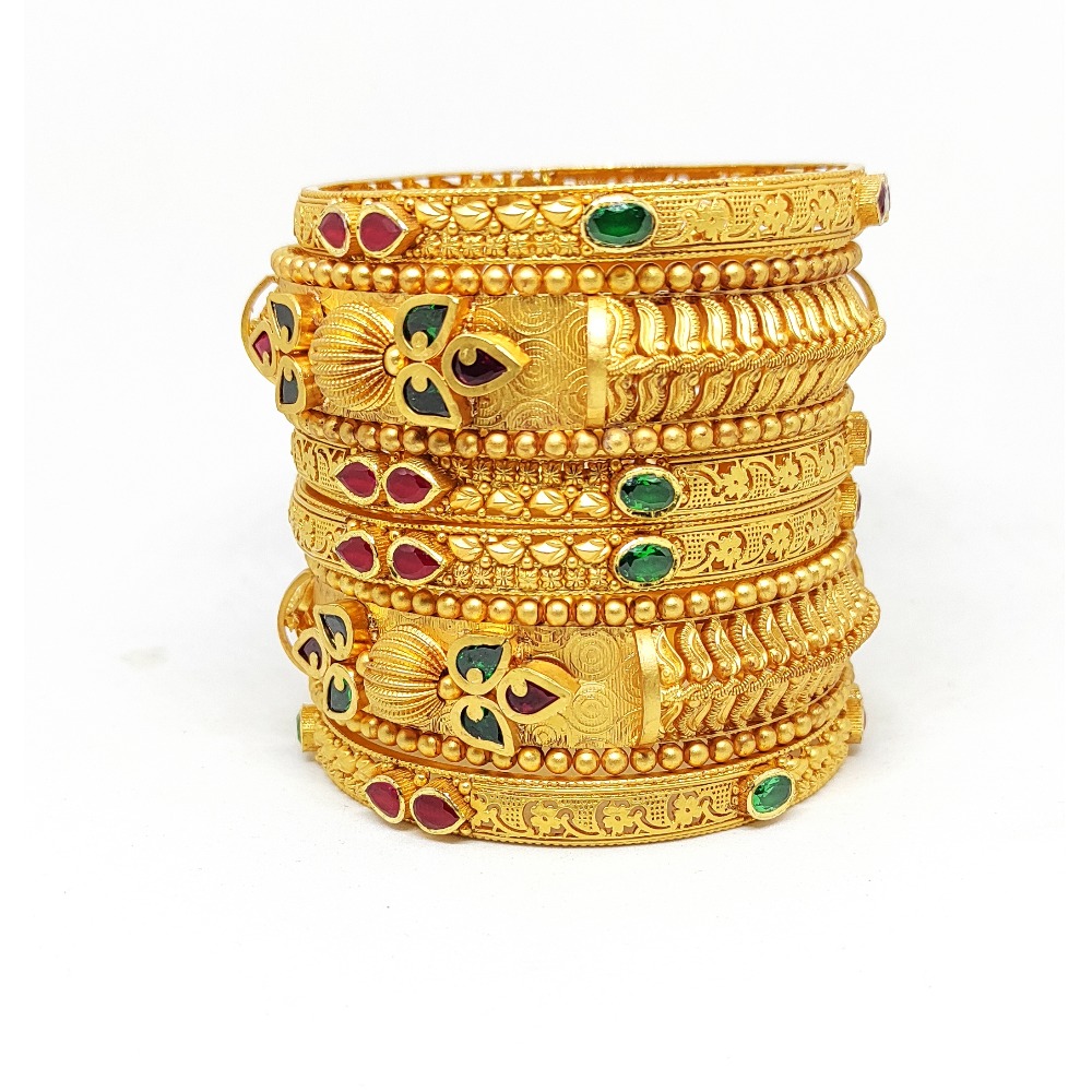 Set of six Antique Bangle