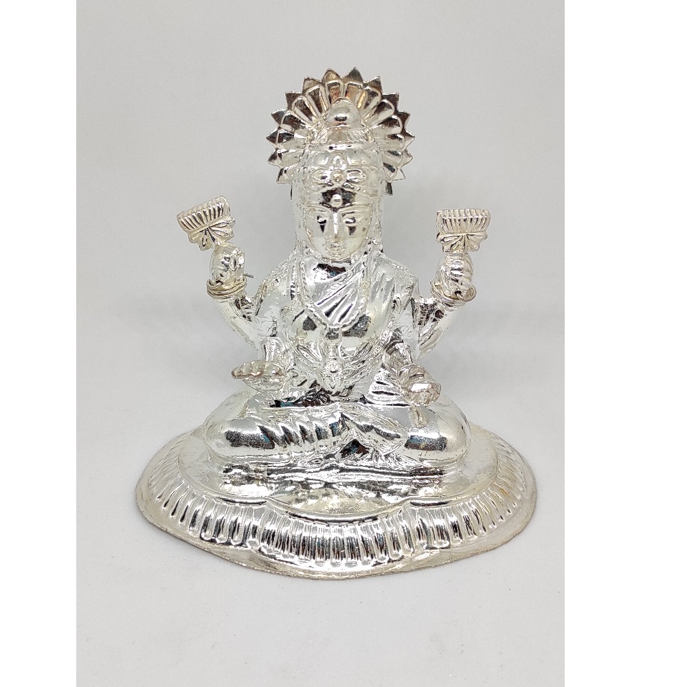 Silver goddess Lakshmiji Murti