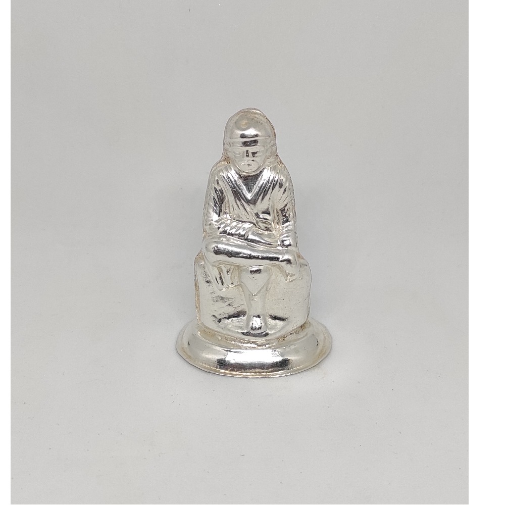 Silver God Sai Babaji Murti